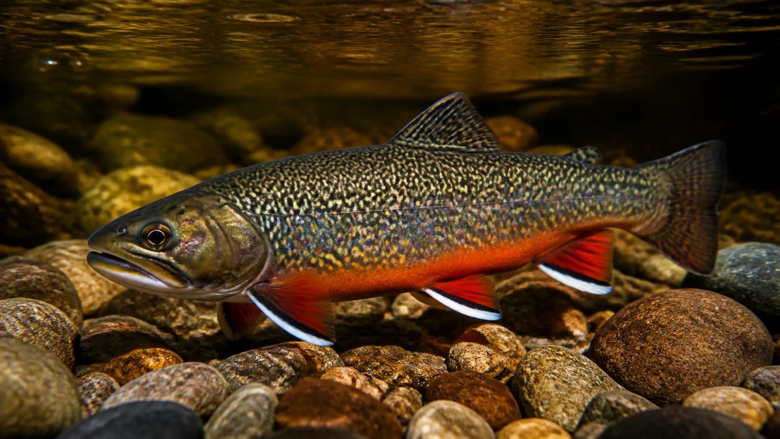 Brook trout in spawning condition — Wisconsin