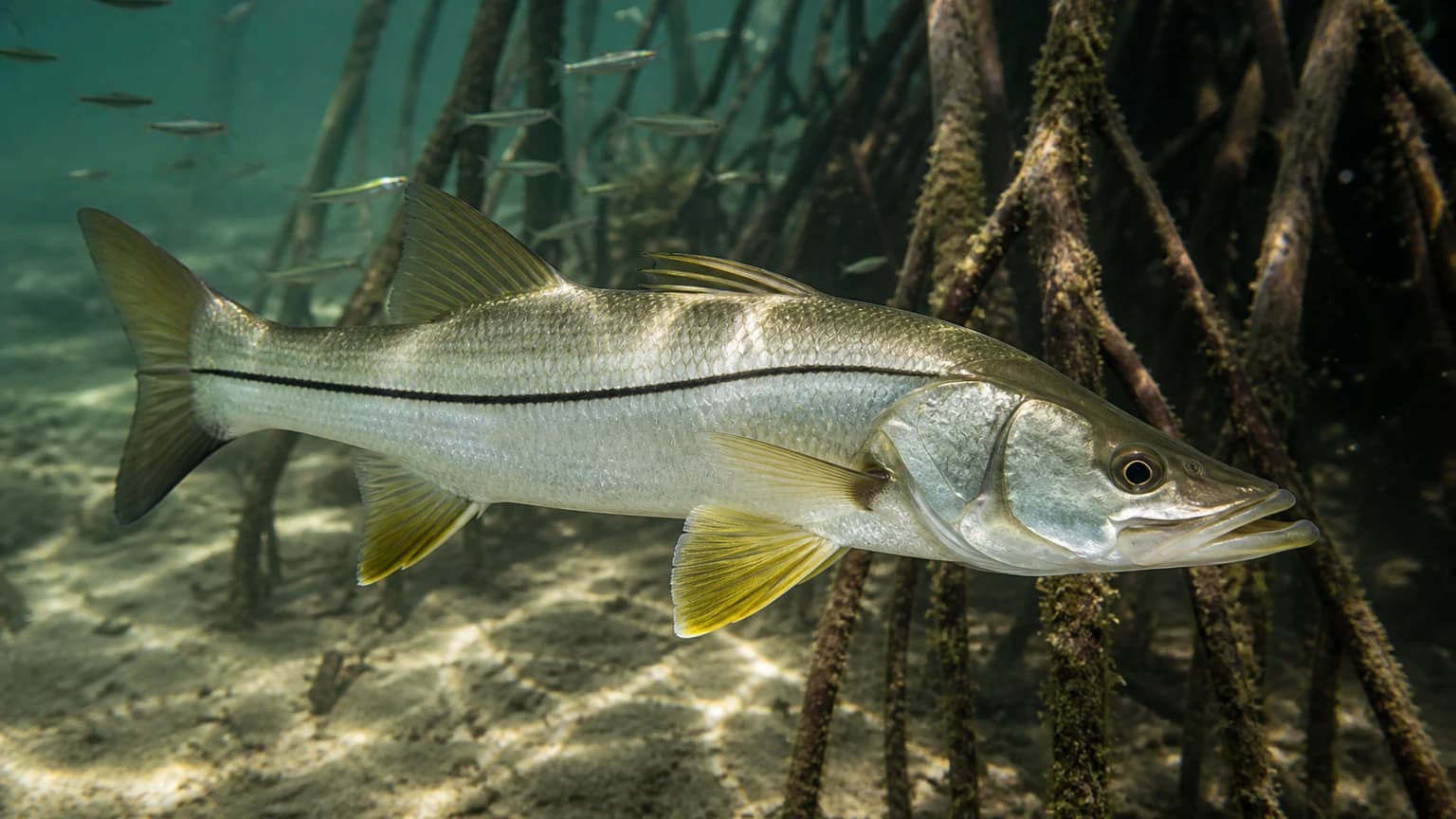 Common snook in spawning condition — Florida