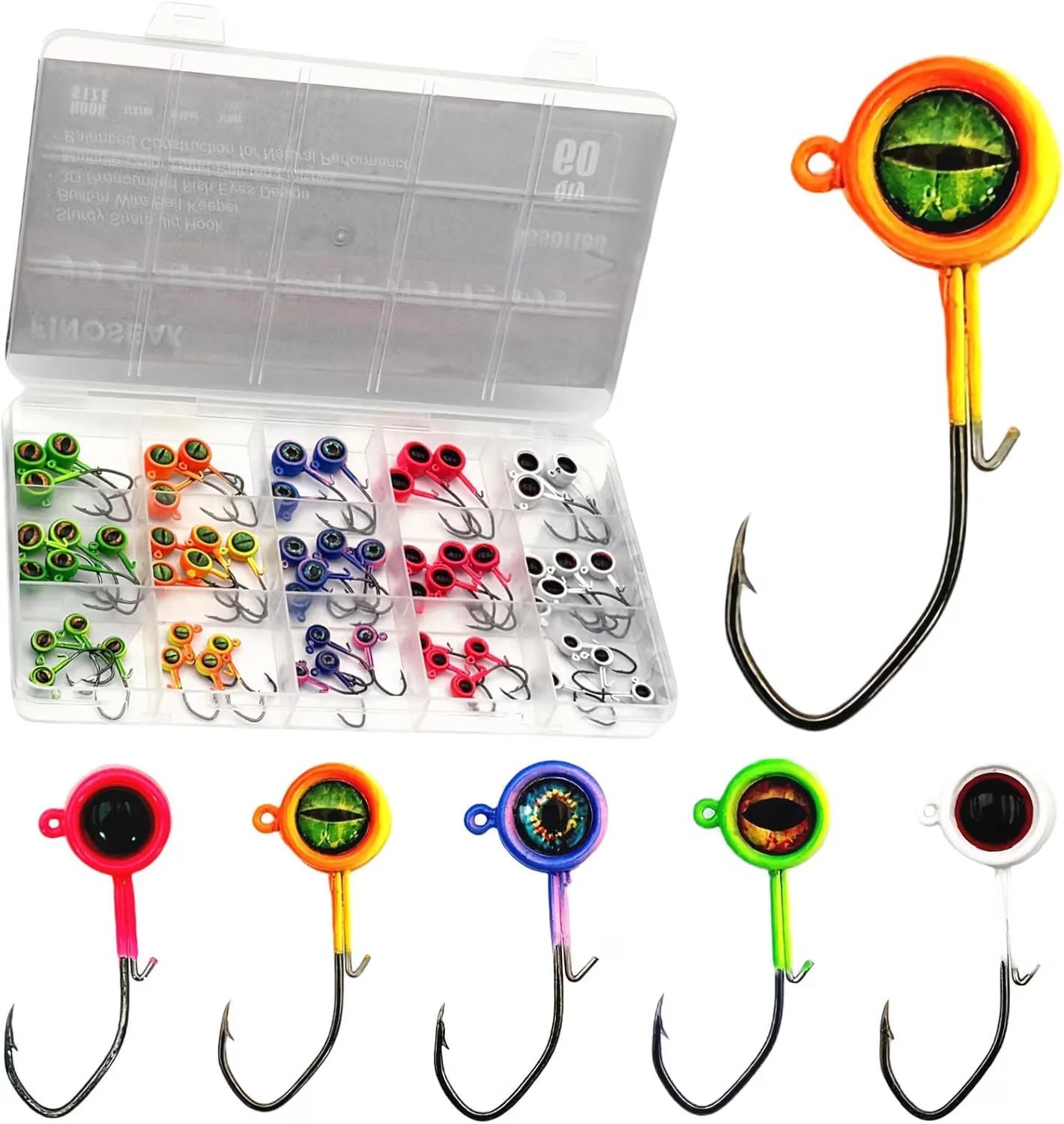 Big Eyes Crappie Jig Heads