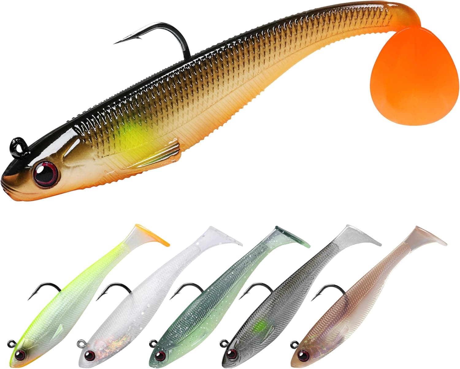 TRUSCEND Shadtale Pre-Rigged Swimbait
