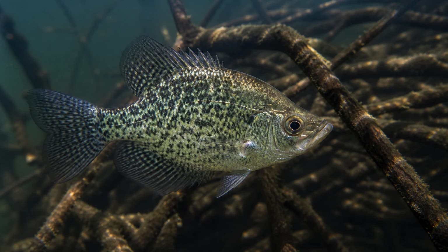 Crappie in spawning condition — Ohio