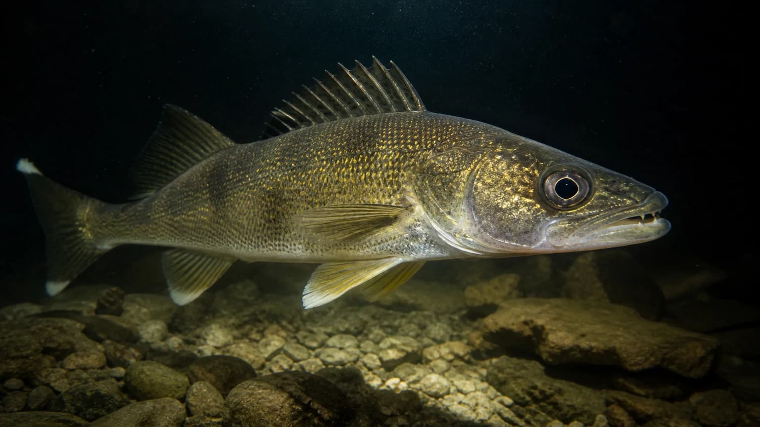 Walleye in spawning condition — Michigan